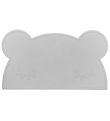 We Might Be Tiny Placemat - Bear - Silicone - Grey