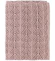 Nørgaard Madsens Blanket - Knitted - 75x100 - Dusty Rose