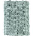 Nørgaard Madsens Blanket - Knitted - 75x100 - Dusty Blue