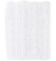 Nørgaard Madsens Blanket - Knitted - 75x100 - White