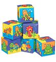 Playgro Blocs de bain - 6 pices - Bleu