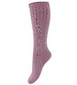 Condor Kniestrümpfe - Rib - Lavendel