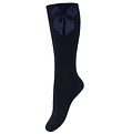 Condor Knestrømper m. Sløyfe - Navy