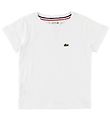 Lacoste T-shirt - Vit m. Logo