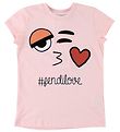 Fendi Kids T-paita - Vaaleanpunainen, Kasvot