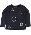 Emporio Armani Blouse - Navy Pattern