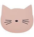 Liewood Ruokailualusta - Aura - Silikoni - Vaaleanpunainen kissa