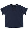 Tommy Hilfiger T-shirt - Navy w. Ruffled