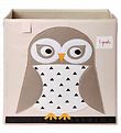 3 Sprouts Storage Box - 33x33x33 - Owl