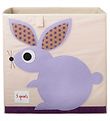 3 Sprouts Oppbevaringsboks - 33x33x33 - Kanin