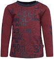 Hummel Blouse - HMLDerrick - Bordeaux w. Print