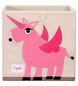 3 Sprouts Bote de rangement - 33x33x33 - Licorne