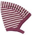 Joha Babymuts - Wol/Katoen - Crme/Fuchsia Gestreept