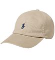 Polo Ralph Lauren Cap - Khaki w. Logo