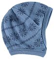Joha Baby Hat - Wool - Blue Pattern