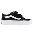 Vans Schuhe - Old Skool - Schwarz/Weiß m. Klettband