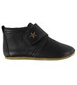 Bisgaard Soft Sole Leather Shoes - Black w. Star