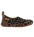 Bisgaard Innerskor - Ull - Brun Leopard