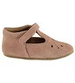 Bisgaard Ballerina Hausschuhe - Pink m. Muster