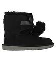 UGG Teddyboots - Gita - Schwarz m. Pompons