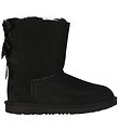UGG Teddy Boots - Bailey Bow II - Black