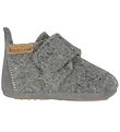 Bisgaard Slippers - Wool - Grey