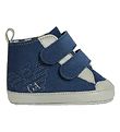 Emporio Armani Slippers - Sneakers - Blue/Grey