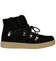 Petit by Sofie Schnoor Winter Boots - Black Suede w. Lace