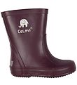 CeLaVi Rubber Boots - Basic - Dark Purple