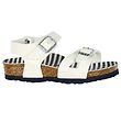 Birkenstock Sandalen - Rio - Nautical Stripes White