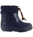 Bisgaard Thermostiefel - Låg - Navy m. Schnürsenkeln