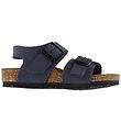 Birkenstock Sandaler - New York Kids - Nubuck Navy