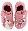 Living Kitzbhel Chaussons - Laine - Ash Rose av. Licorne