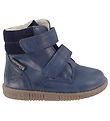 Bundgaard Winter Boots - Rabbit Velcro - Navy