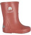 CeLaVi Rubber Boots - Redwood w. Logo