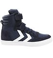 Hummel boots - HMLSlimmer Stadil High Jr - Dress Blue