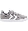 Hummel Skór - HMLSlimmer Stadil Low Jr - Frozen Grey