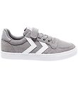 Hummel Schoenen - HMLSlimmer Stadil Laag Jr - Frost Grey