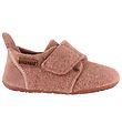 Bisgaard Chaussons - Laine - Rose Cendr