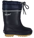 CeLaVi Rubber Boots w. For - Dark Navy