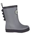 CeLaVi Rubber Boots - Frozen Gray w. Print