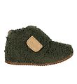 Woden Pantoffels - Kim - Teddy - Dark Olive