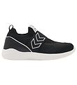 Hummel Skór - Prjóna Slip-on Endurvinna - Svart