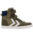 Hummel Stígvél - Slimmer Stadil High Jr - Kapúlet Olive
