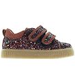 Angulus Shoe - Ester - Plum/Bark w. Glitter