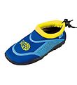 BECO Badeschuhe - Blau m. Gelb