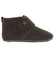 Bisgaard Soft Sole Leather Shoes - Baby Star - Dark Brown