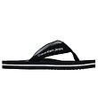 Tongs Calvin Klein - Logo Print - Noir