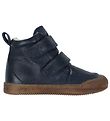 Bottes d'Hiver av. Doublure Pom Pom - Marine