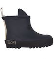 Liewood Rubber Boots with. For - Jesse - Midnight Navy/Black Mix